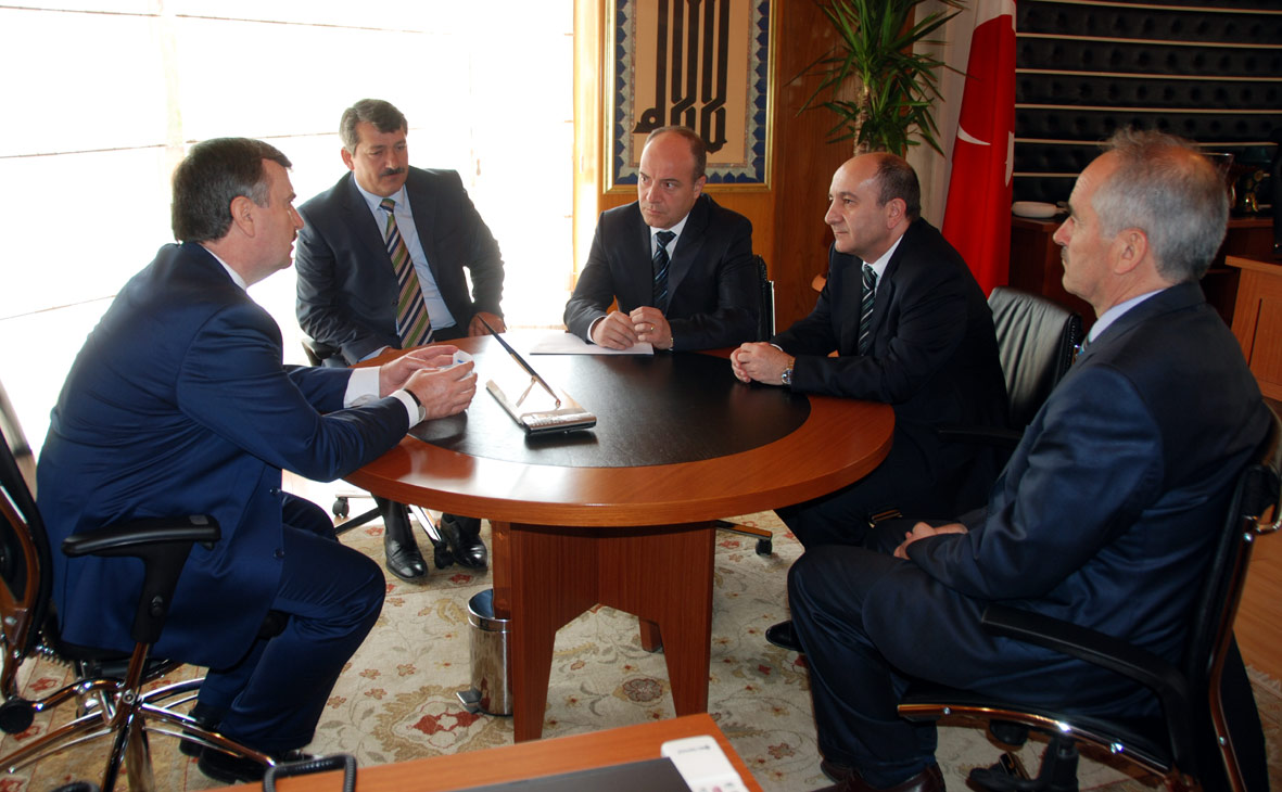 GYODER Başkanı, Başkan Akyürek'i Ziyaret Etti