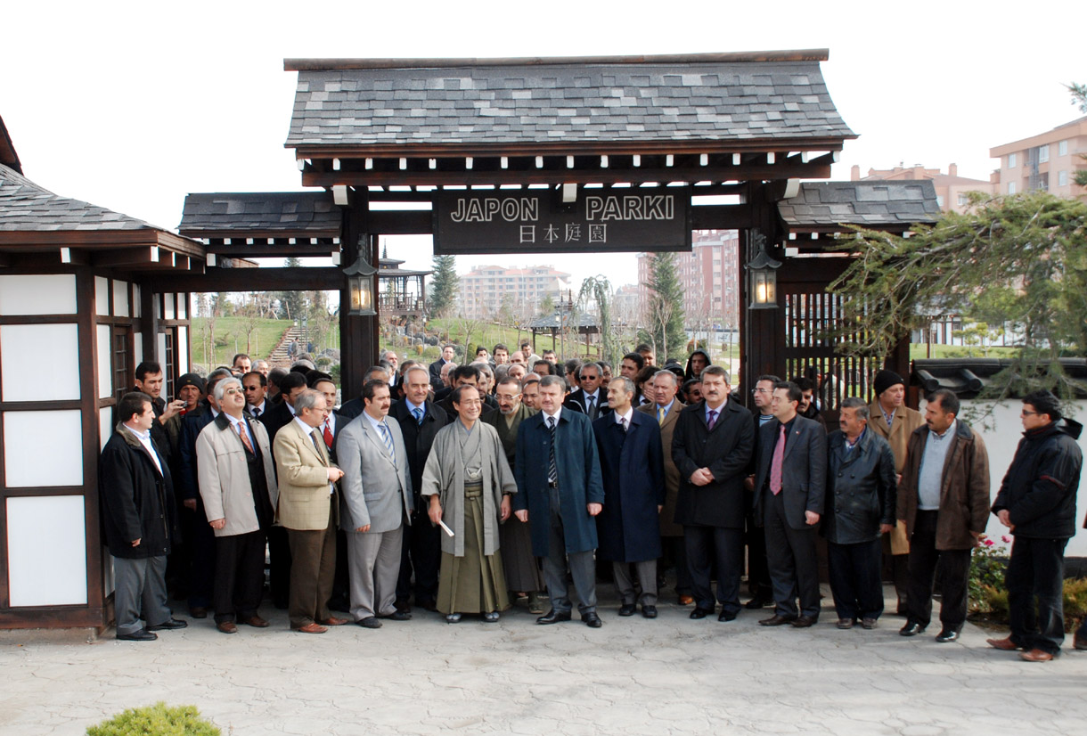 Kyoto İle Kardeş Şehir Protokolü İmzalandı, Heyet Japon Parkı'nı Gezdi
