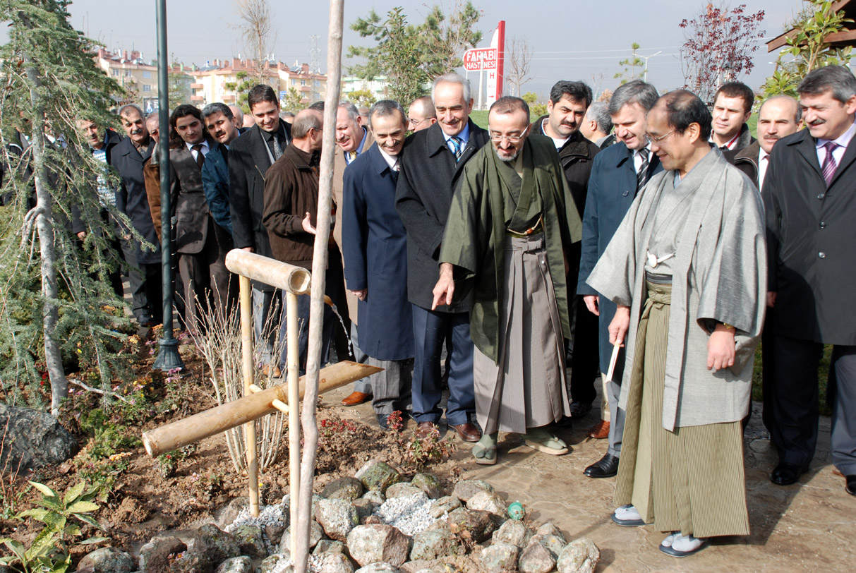 Kyoto İle Kardeş Şehir Protokolü İmzalandı, Heyet Japon Parkı'nı Gezdi