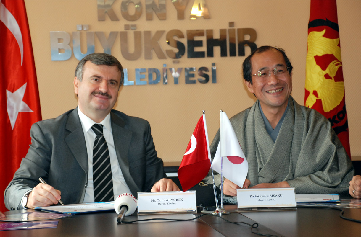 Kyoto İle Kardeş Şehir Protokolü İmzalandı, Heyet Japon Parkı'nı Gezdi