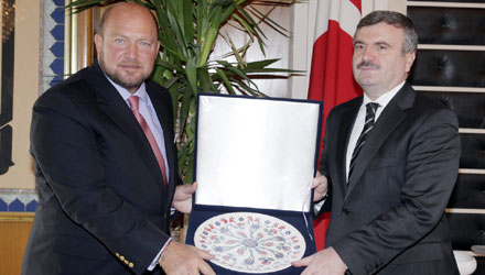 Mustafa Koç Başkan Akyürek'i Ziyaret Etti