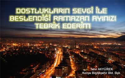 Başkan Akyürek Ramazan Ayını Tebrik Etti