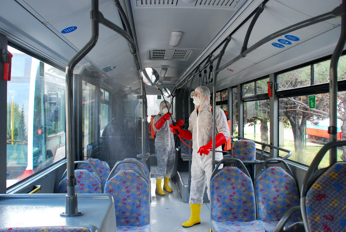 Büyükşehir Belediyesi'nden H1N1 Gribi Önlemleri