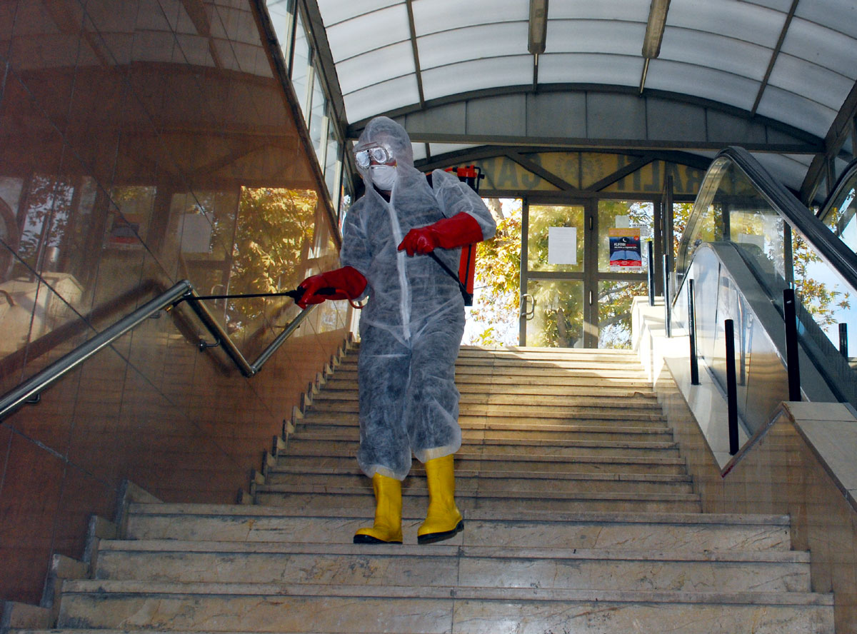 Büyükşehir Belediyesi'nden H1N1 Gribi Önlemleri