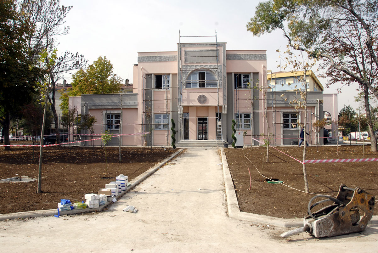 Kültür Park İnşaatında Sona Gelindi