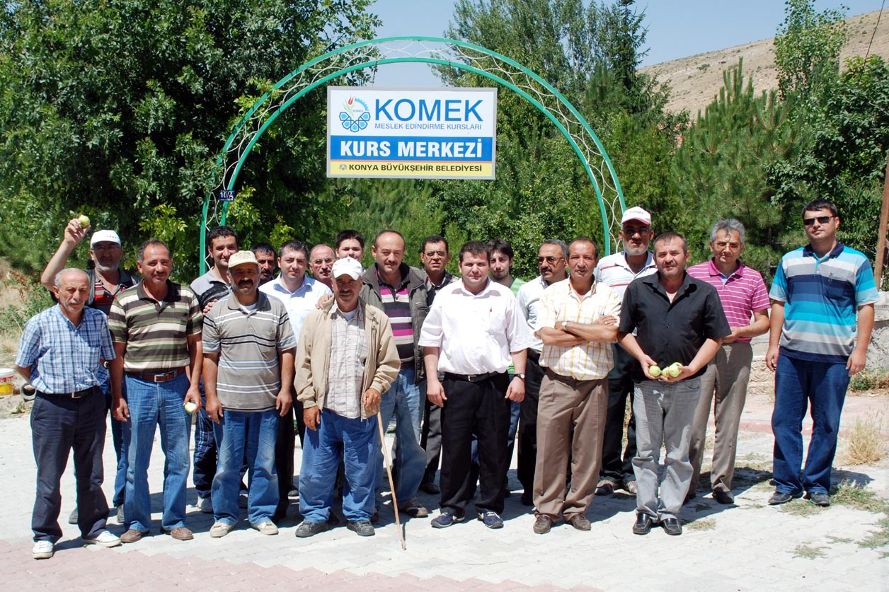 KOMEK'in Organik Tarım Kursu İlgi Görüyor