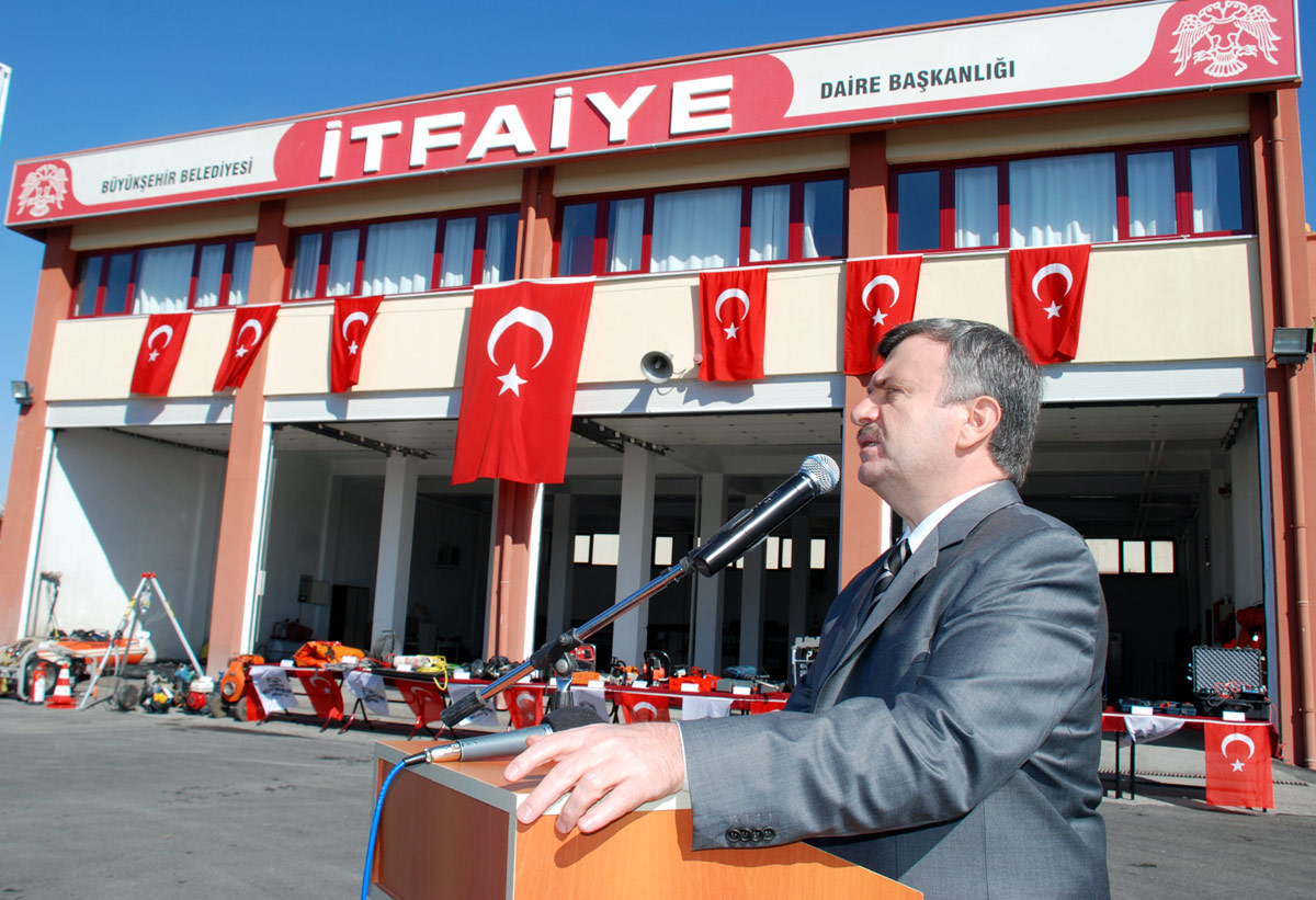 Büyükşehir'den İtfaiye Haftası Kutlamaları
