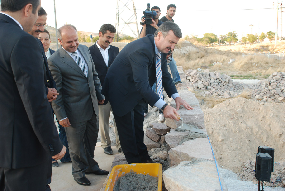 Hocacihan Hanı Taş Koyma Töreni Gerçekleştirildi