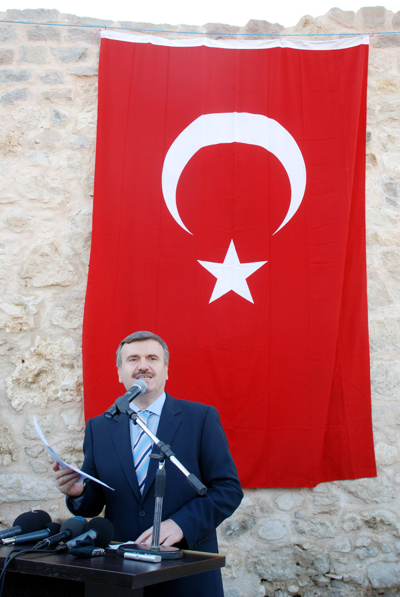 Hocacihan Hanı Taş Koyma Töreni Gerçekleştirildi