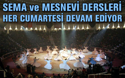 Mesnevi Dersleri Devam Ediyor