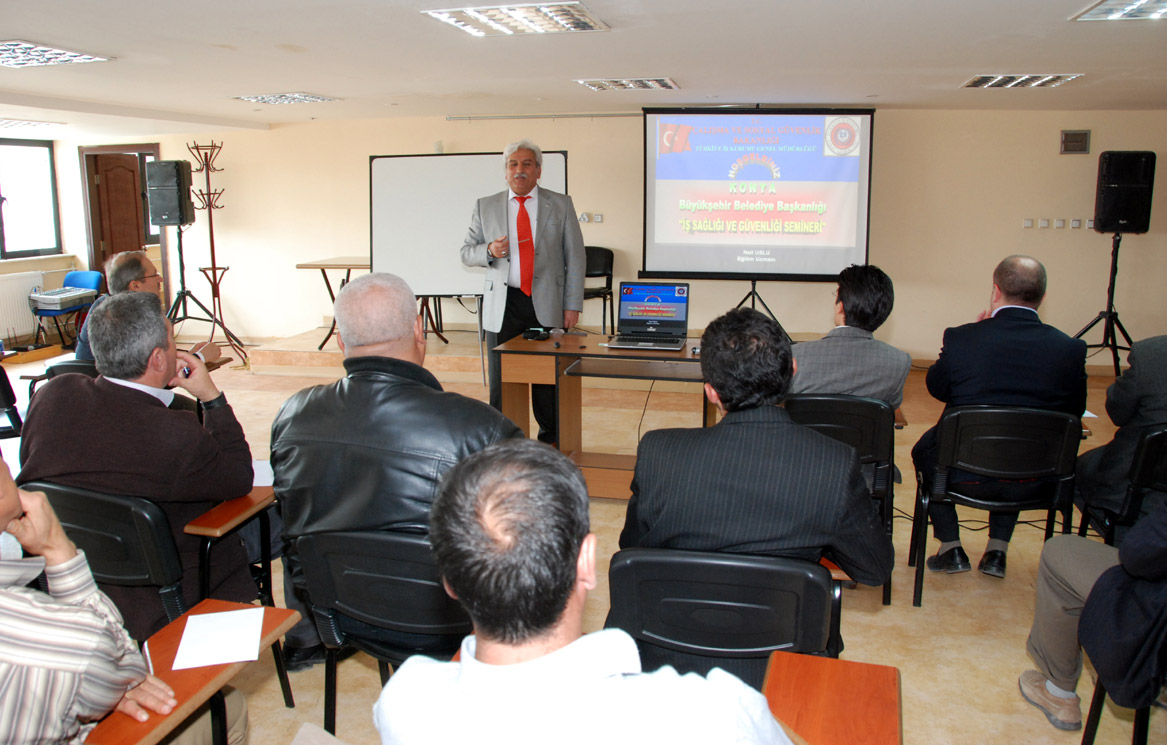Büyükşehir'den 'İşçi Sağlığı ve Güvenliği' Seminerleri