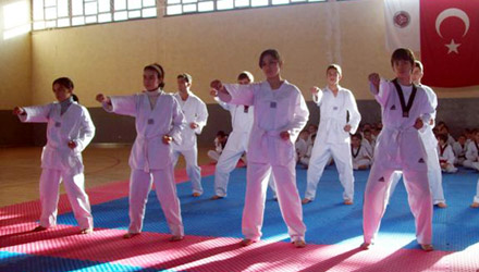 Büyükşehir Belediyespor Taekwondo Kemer Terfi Sınavı Yapıldı