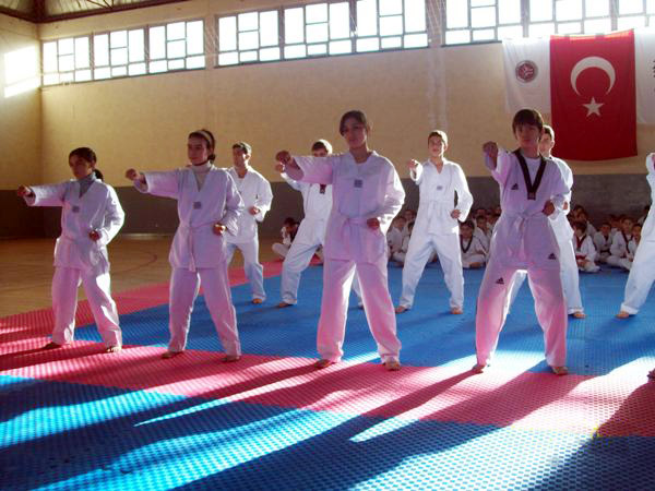 Büyükşehir Belediyespor Taekwondo Kemer Terfi Sınavı Yapıldı