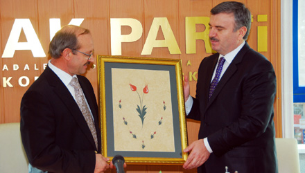 Başkan Akyürek Ahmet Sorgun'u Ziyaret Etti