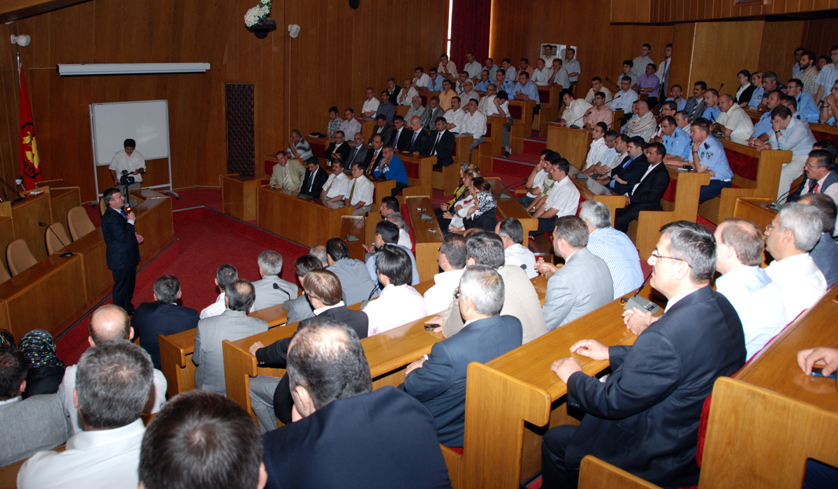 Başkan Akyürek Belediye Çalışanları İle Bayramlaştı