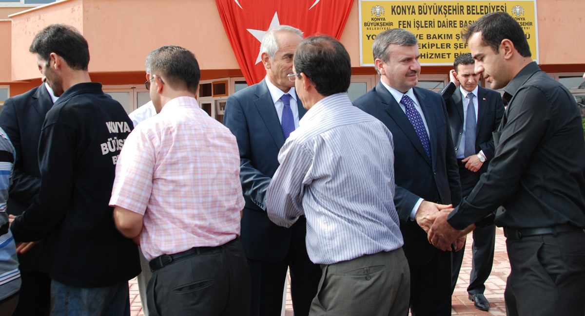 Başkan Akyürek Belediye Çalışanları İle Bayramlaştı