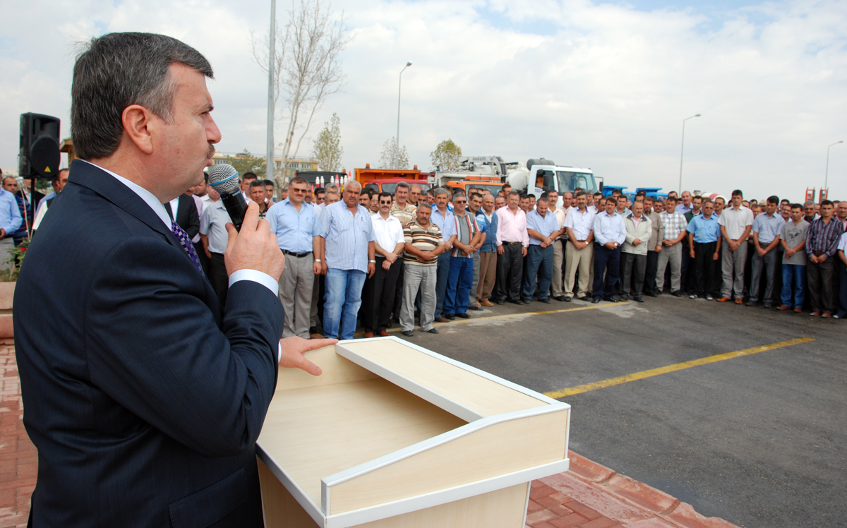 Başkan Akyürek Belediye Çalışanları İle Bayramlaştı