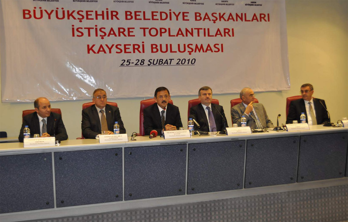 Başkan Akyürek, Büyükşehir Belediye Başkanları İstişare Toplantısı'na Katıldı