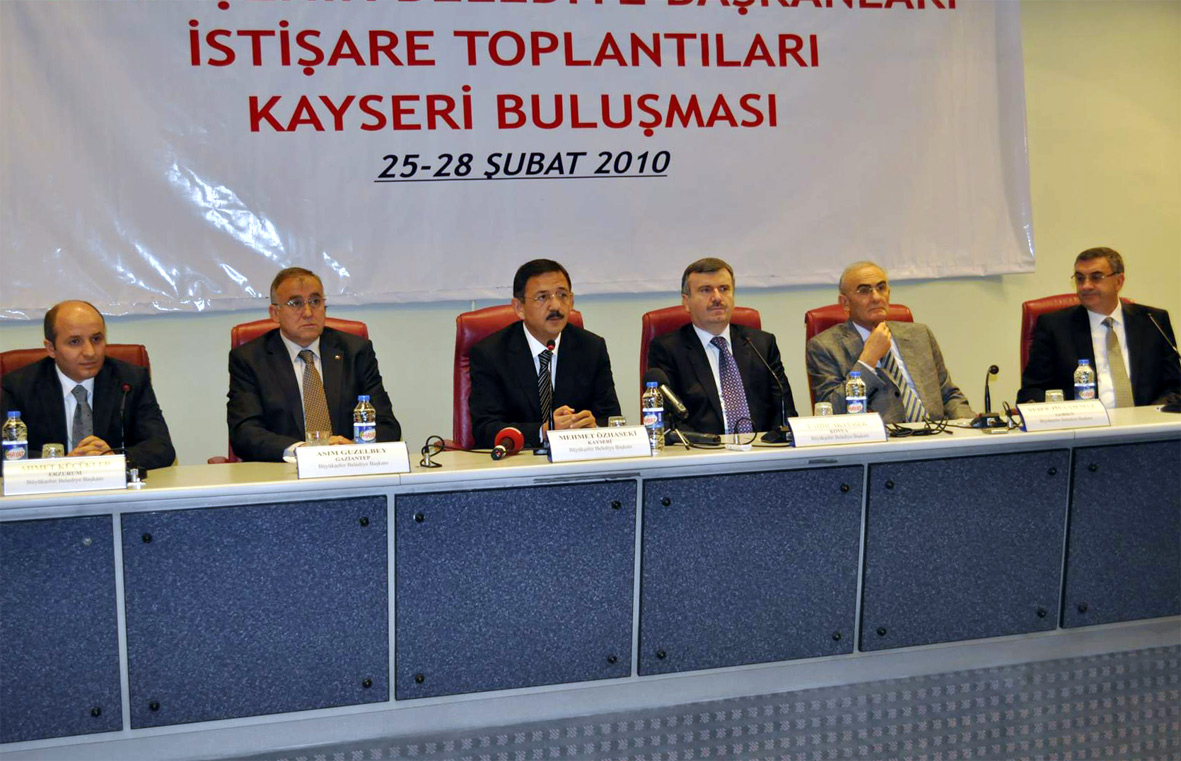 Başkan Akyürek, Büyükşehir Belediye Başkanları İstişare Toplantısı'na Katıldı