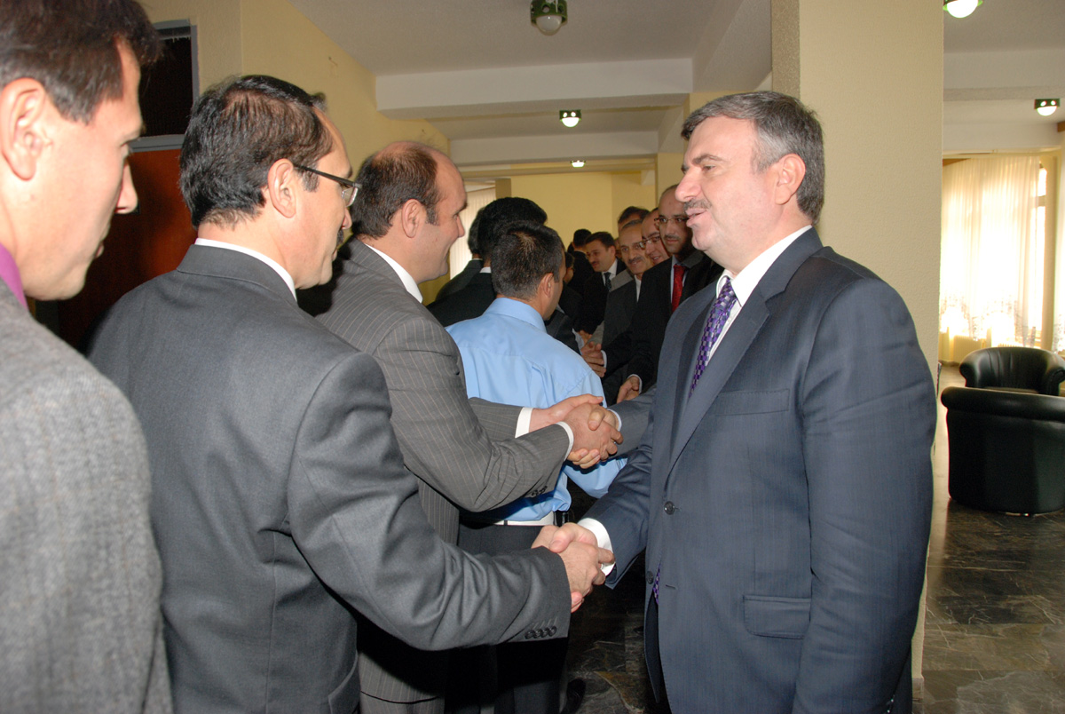 Başkan Akyürek Belediye Çalışanları İle Bayramlaştı