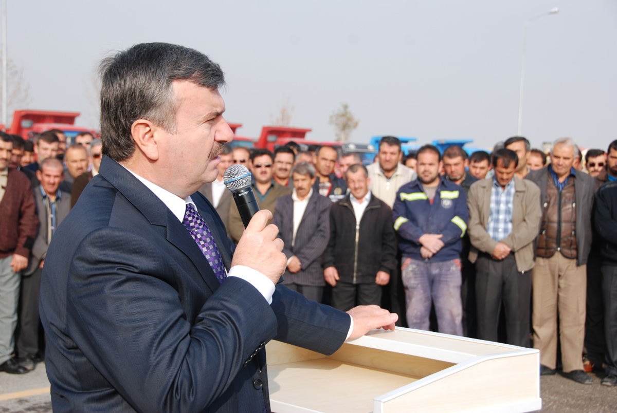 Başkan Akyürek Belediye Çalışanları İle Bayramlaştı