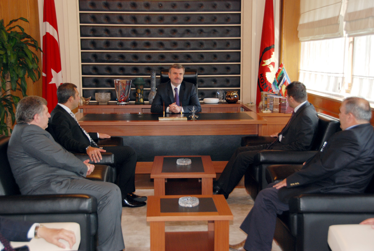 İTO Başkanı Yalçıntaş Başkan Akyürek'i Ziyaret Etti