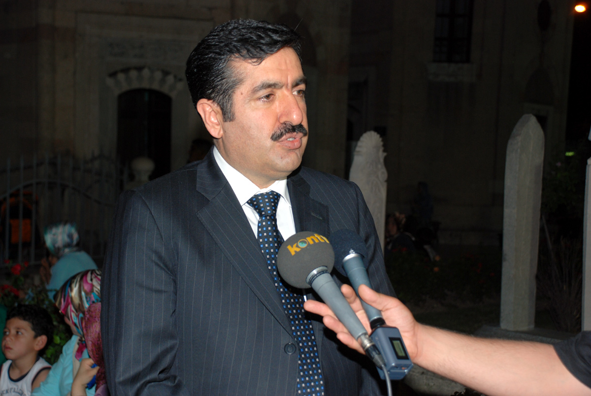 Başkan Akyürek Miraç Kandili'nde Mevlana Müzesi'nde