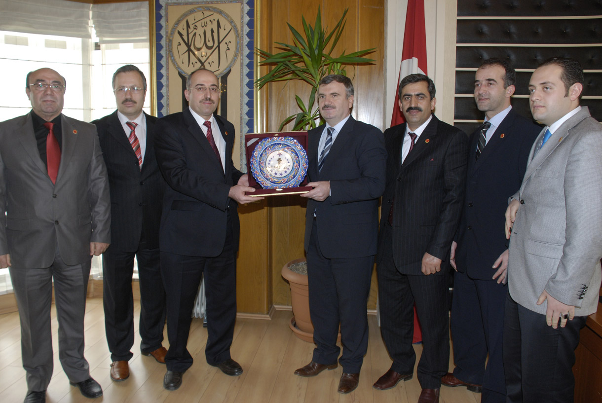 Oda ve Dernek Yönetimlerinden Başkan Akyürek'e Ziyaret