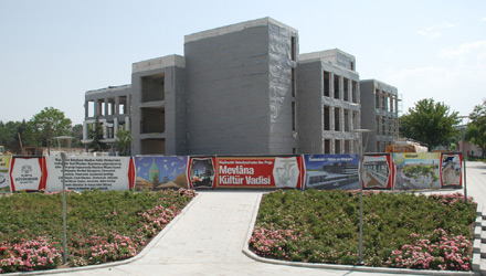 Yeni İl Halk Kütüphanesi İnşaatı Devam Ediyor