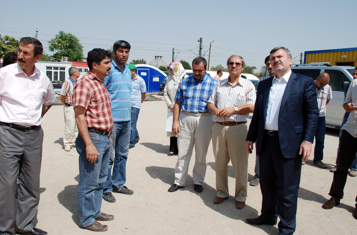 Yeni İl Halk Kütüphanesi İnşaatı Devam Ediyor