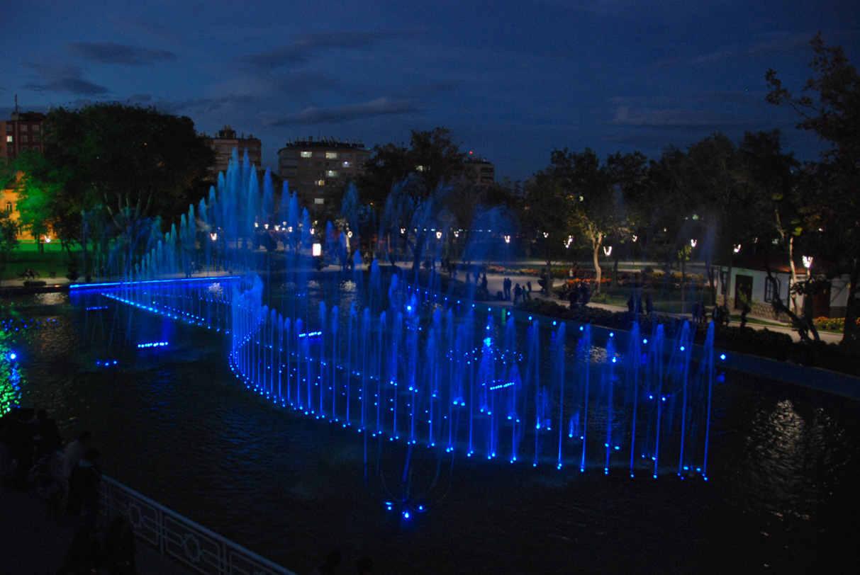 Kültürpark'a Su ve Işık Oyunları