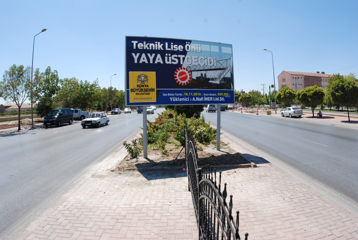 4 Yeni Yaya Üstgeçidi Yapılıyor