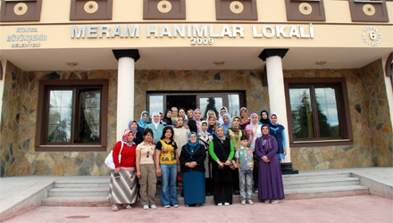 Iraklı Hanımlar KOMEK'te Kurslara Katılacak