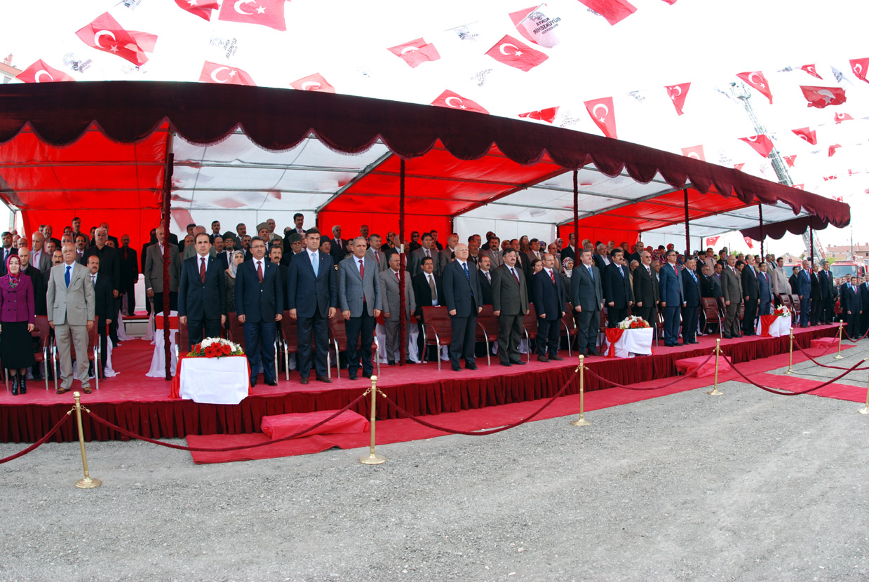 Meram İtfaiye Merkezi Törenle Hizmete Açıldı