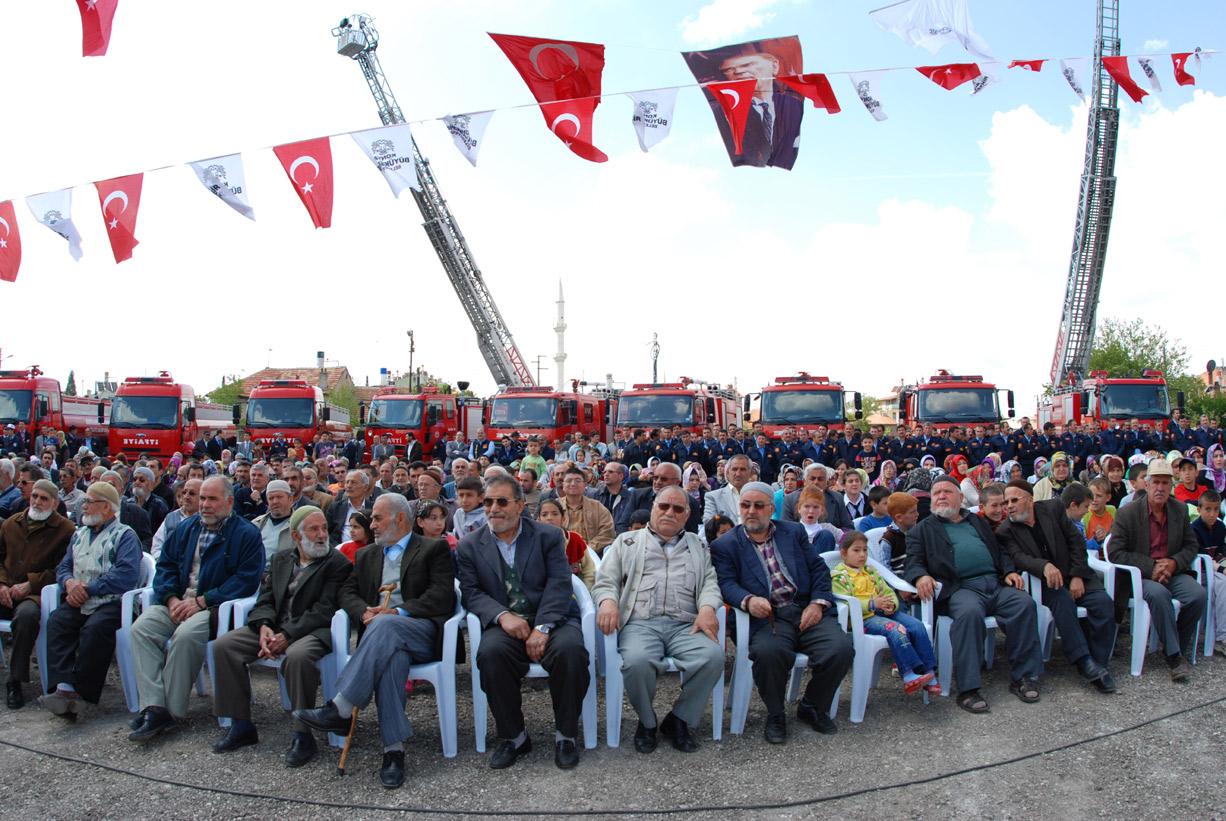 Meram İtfaiye Merkezi Törenle Hizmete Açıldı