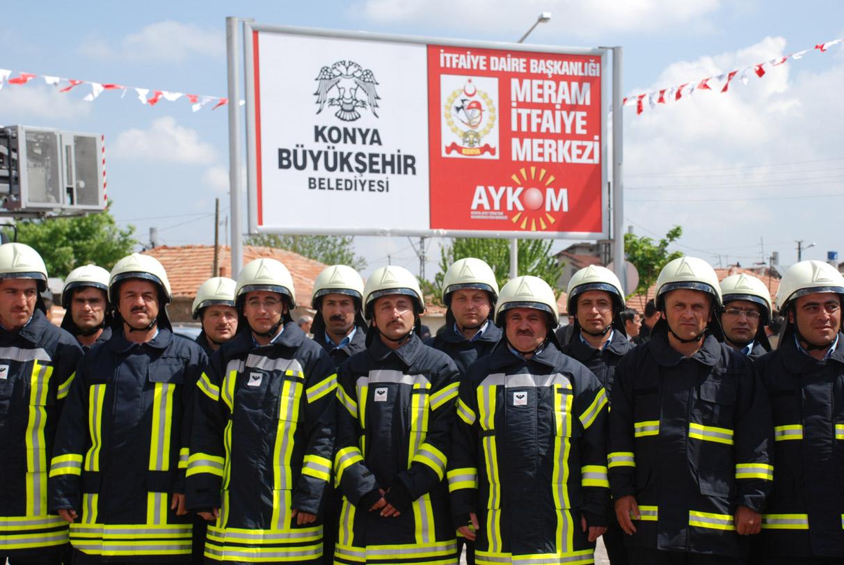 Meram İtfaiye Merkezi Törenle Hizmete Açıldı
