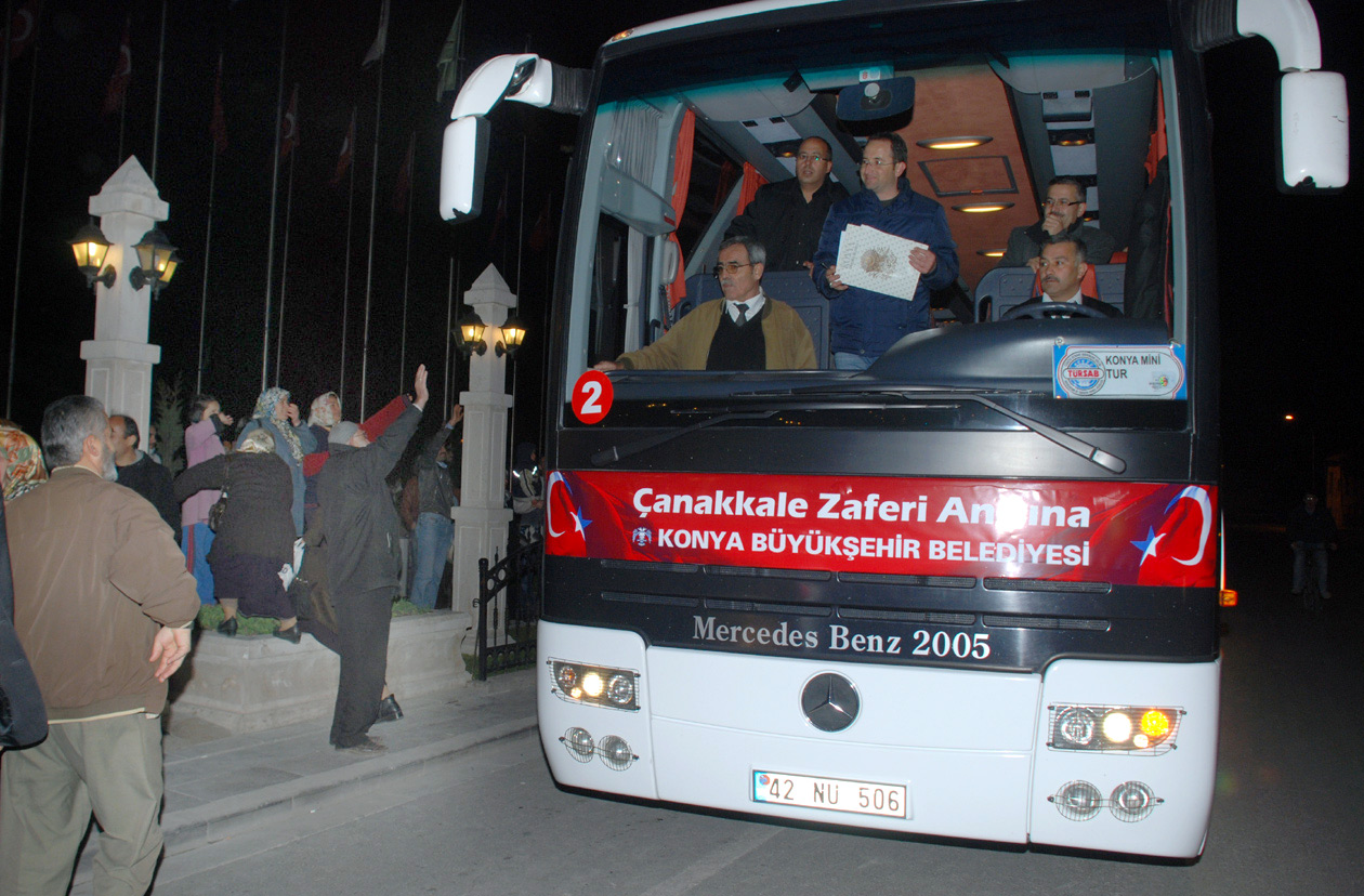 123 Öğrenci Çanakkale'ye Uğurlandı