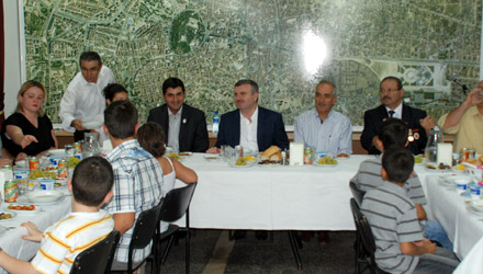 Başkan Akyürek Şehit Aileleri ve Gazilerle İftarda Buluştu