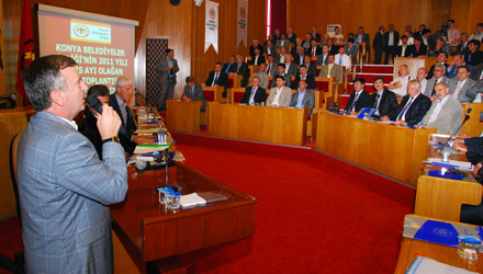 Konya Belediyeler Birliği Başkanlığı'na Tahir Akyürek Yeniden Seçildi
