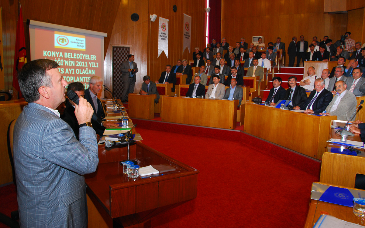 Konya Belediyeler Birliği Başkanlığı'na Tahir Akyürek Yeniden Seçildi