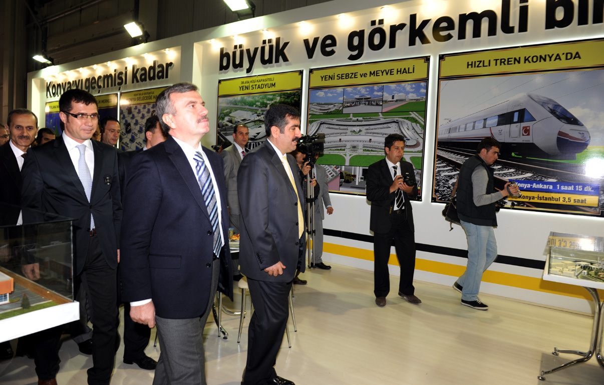 7. Konya Kent Yerel Yönetim İhtiyaçları Fuarı Açıldı