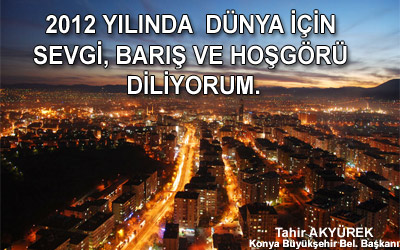 Başkan Akyürek'in Yeni Yıl Mesajı