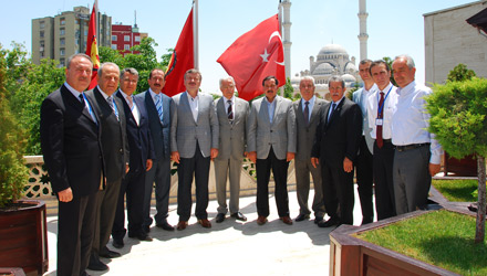 Adana Heyeti Başkan Akyürek'i Ziyaret Etti