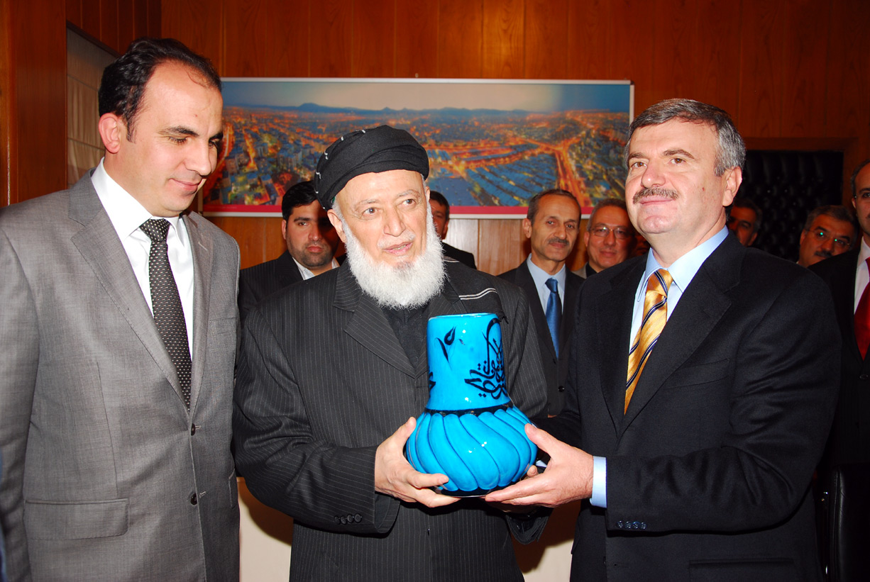 Burhanettin Rabbani Başkan Akyürek'i Ziyaret Etti