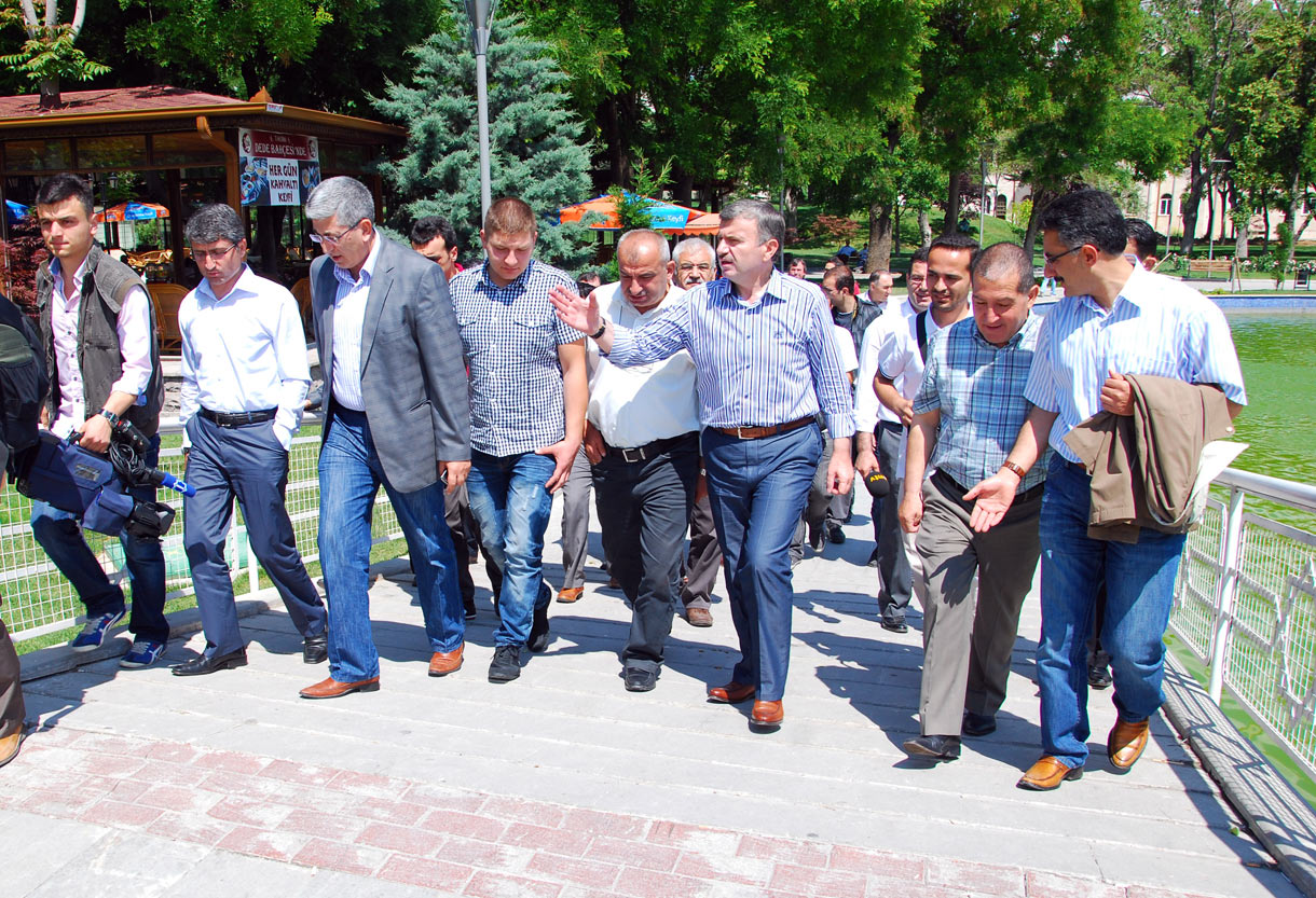 Başkan Akyürek Basın Mensupları İle Buluştu