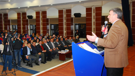 Başkan Akyürek Siyaset Akademisi'nde Konuştu