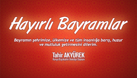 Başkan Akyürek'in Ramazan Bayramı Mesajı