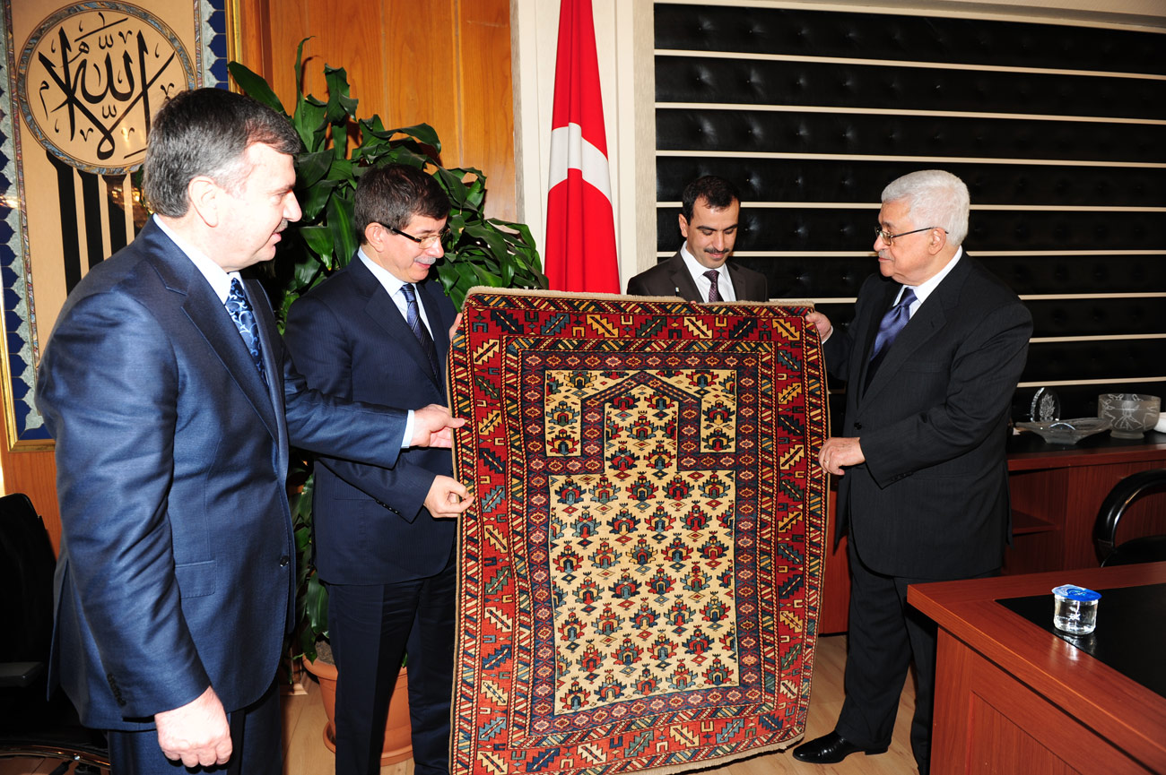 Filistin Devlet Başkanı Abbas'a Fahri Hemşehrilik Beratı Verildi