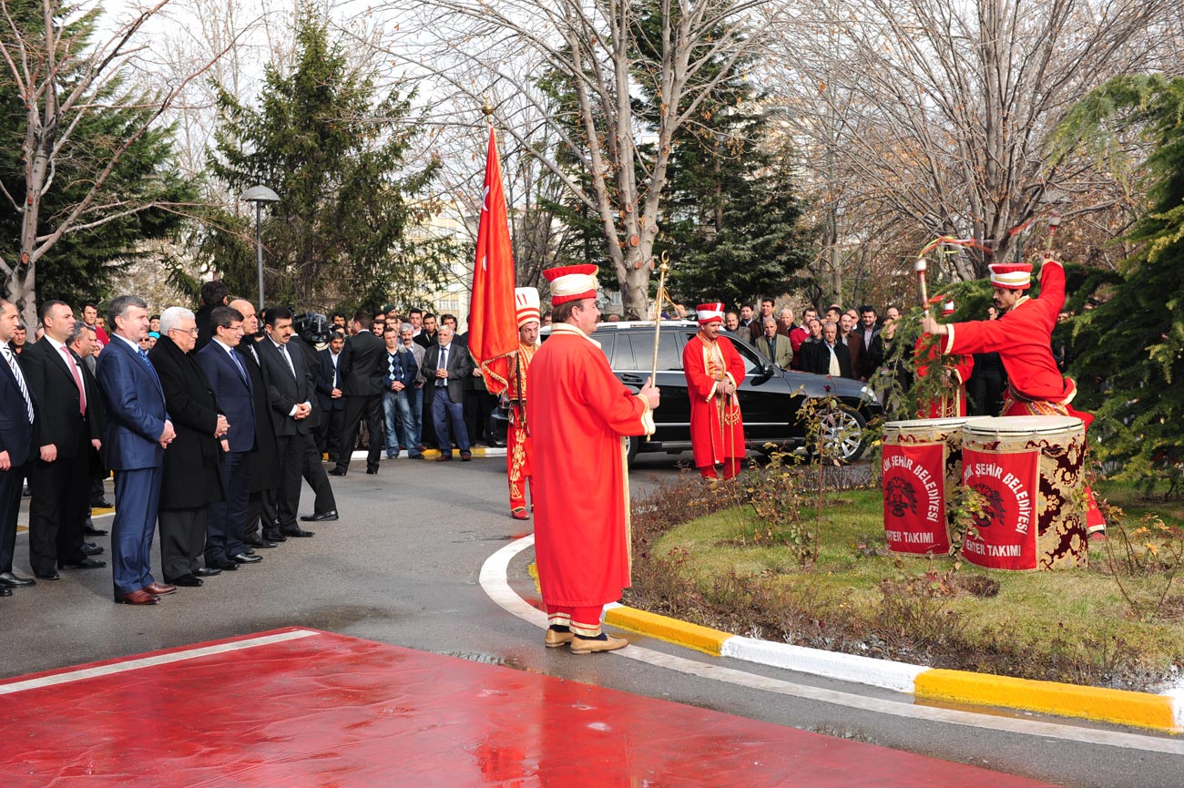 Filistin Devlet Başkanı Abbas'a Fahri Hemşehrilik Beratı Verildi