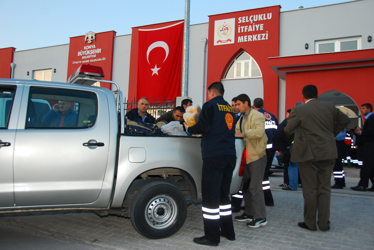 Konya'dan Van'a Yardım Eli
